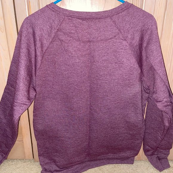 Champion Reverse Weave Logo Crewneck - Purple - Picture 2 of 3